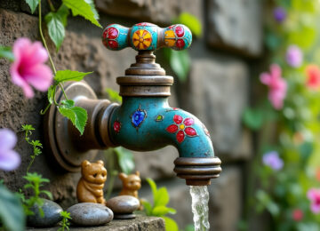 découvrez notre guide pratique pour personnaliser et décorer votre robinet de jardin avec des idées simples et originales, pour un espace extérieur unique et esthétique.