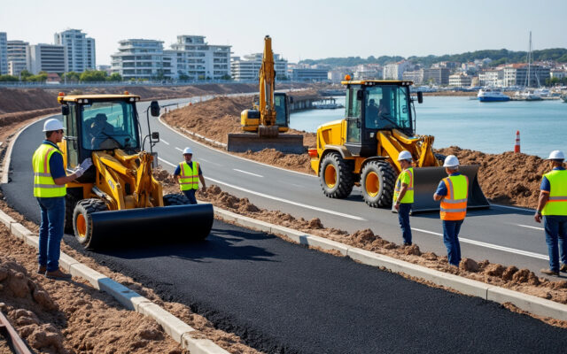 libaud, votre partenaire de confiance à la rochelle, spécialisé dans les travaux publics. expertise, qualité et fiabilité pour tous vos projets d'infrastructure.