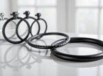 découvrez notre lot de 12 anneaux noirs élégants, parfaits pour suspendre vos rideaux de douche avec style et robustesse.