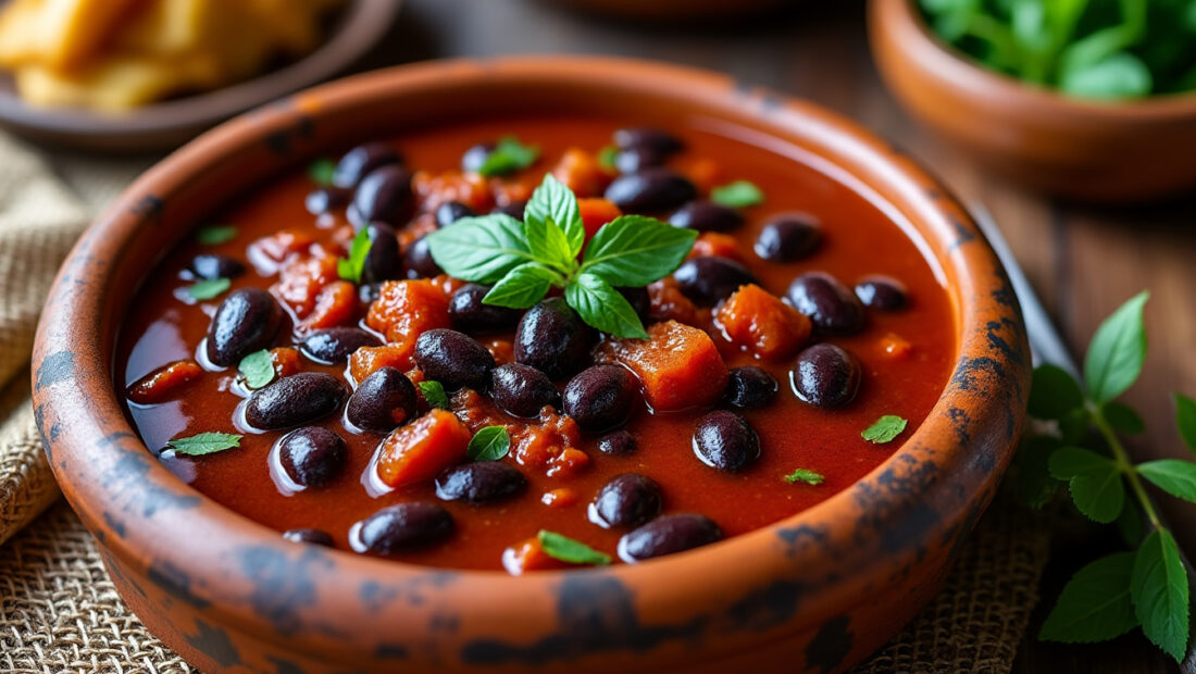 découvrez la recette traditionnelle congolaise de madesu (mahalagi), des haricots noirs mijotés lentement dans une savoureuse sauce tomate, parfaite pour un repas gourmand et authentique.