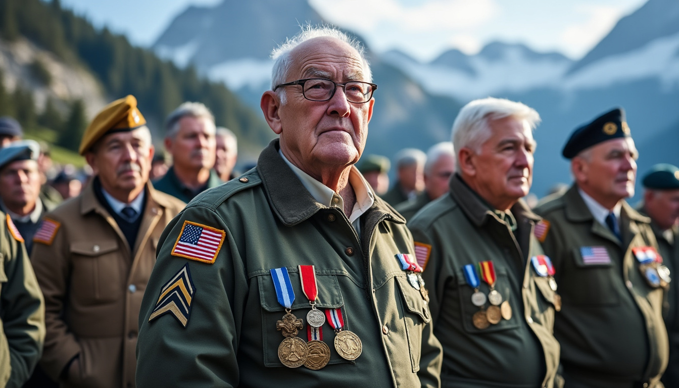 découvrez les médailles et décorations militaires, symboles d'hommage et de mémoire, présentés par le souvenir français en haute-savoie (74).