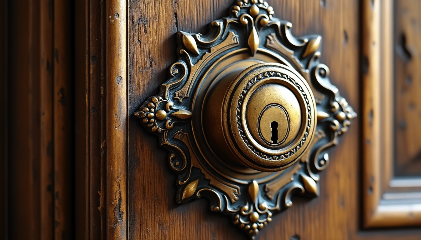 découvrez notre rosace en laiton à recouvrement, idéale pour dissimuler votre serrure avec élégance et raffinement, alliant sécurité et esthétique pour vos portes.
