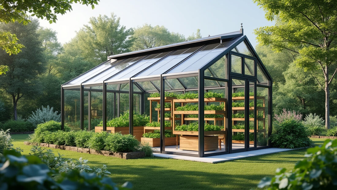 découvrez la serre de jardin dolmen 330, un espace de culture protégé et performant pour vos plantes. idéale pour optimiser la croissance et protéger vos plantations des intempéries.