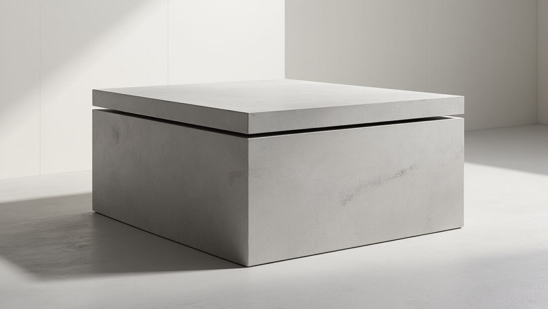découvrez notre urne funéraire en béton 76x76 alliant solidité et élégance, idéale pour sécuriser et embellir votre caveau avec durabilité et style.