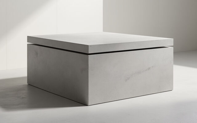 découvrez notre urne funéraire en béton 76x76 alliant solidité et élégance, idéale pour sécuriser et embellir votre caveau avec durabilité et style.