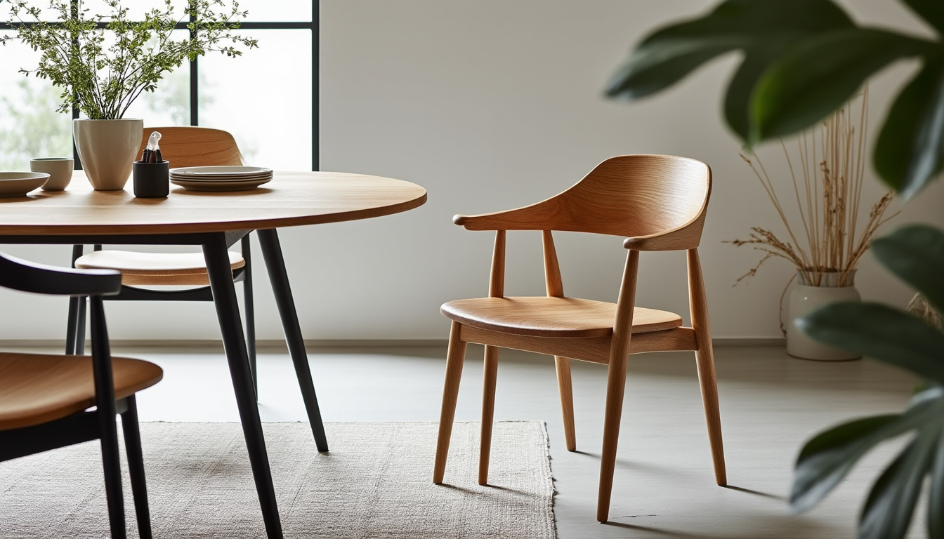 découvrez la chaise anta en teck naturel : une assise élégante au style authentique, idéale pour apporter chaleur et caractère à votre intérieur.