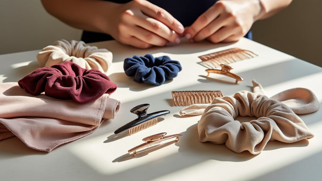 découvrez nos accessoires capillaires 100 % made in france : des créations élégantes, façonnées avec soin par des artisans passionnés.