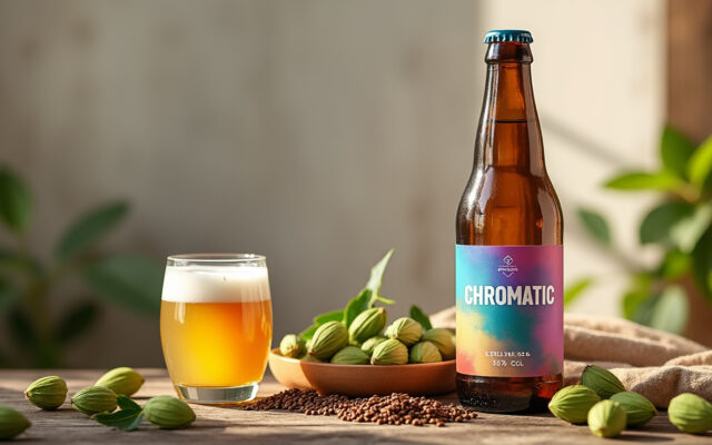 découvrez la bière artisanale art is an ale : chromatic cream ale, une bière blonde onctueuse de 33 cl à 5,5°, parfaite pour les amateurs de saveurs uniques et raffinées.