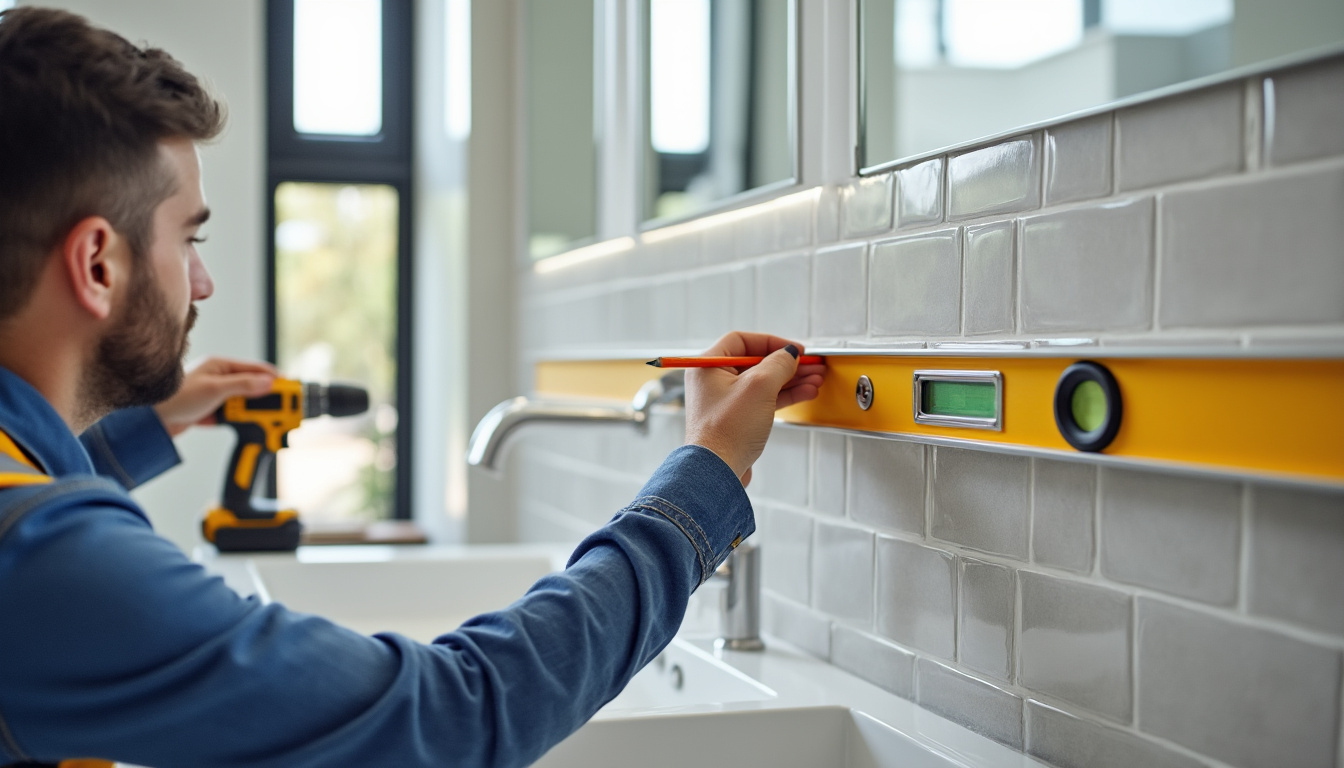 découvrez les étapes et conseils essentiels pour fixer solidement un meuble de salle de bain suspendu, en toute sécurité.