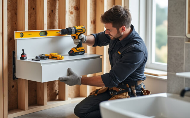 découvrez comment fixer solidement un meuble de salle de bain suspendu : choix des fixations, préparation du mur et étapes de pose pour une installation durable.
