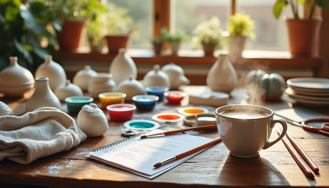 découvrez nos kits complets pour sublimer la céramique grâce à une peinture de qualité, idéale pour révéler votre créativité et personnaliser vos objets en toute simplicité.