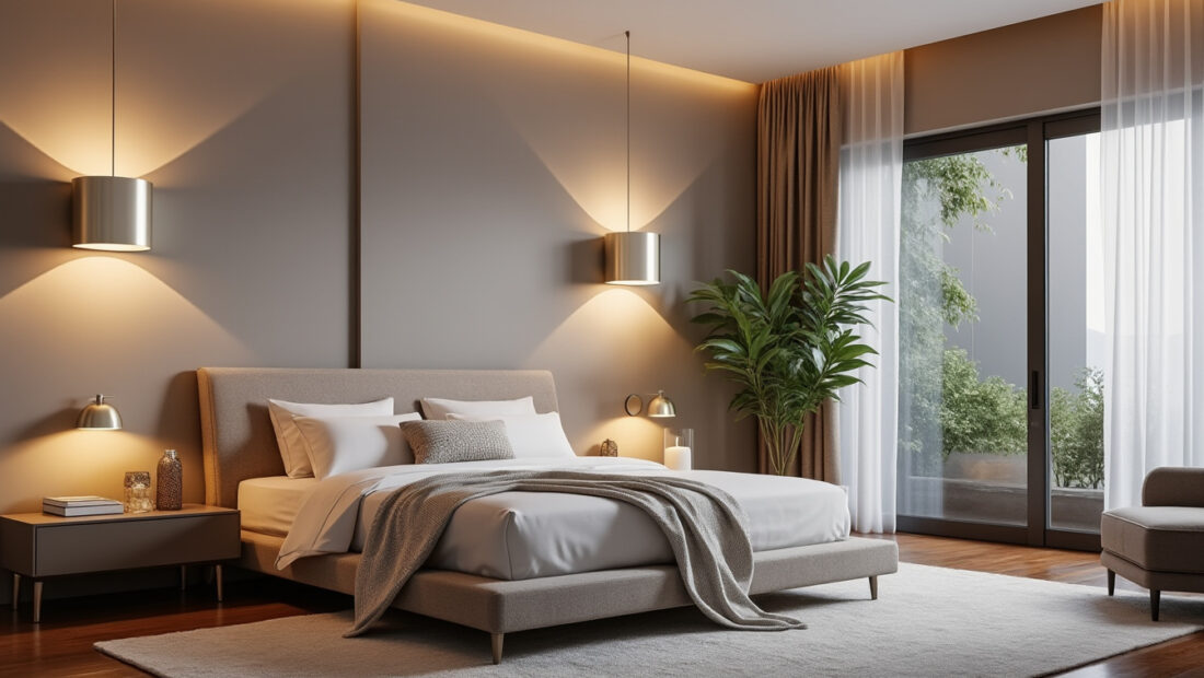 découvrez notre sélection de 13 appliques murales led, parfaites pour apporter une lumière douce et élégante à votre chambre. illuminez votre espace avec style et efficacité énergétique.