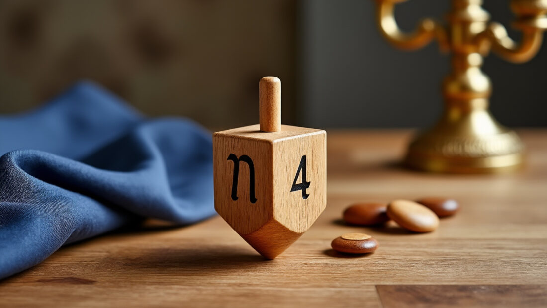 découvrez la toupie de hanouka, un jeu en bois artisanal fabriqué en france, pour partager une tradition juive ludique et authentique.