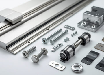 découvrez notre kit complet pour porte de placard standard, incluant un guide haut et bas pour une installation facile et durable. référence 1134 idéale pour rénovation et bricolage.
